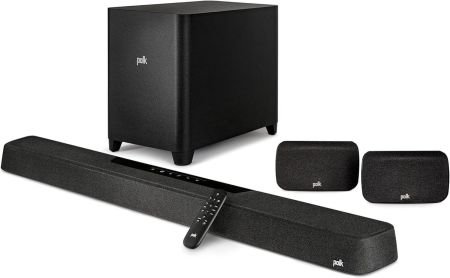 Polk MAGMAX AX SR 5.1 Soundbar (Black)