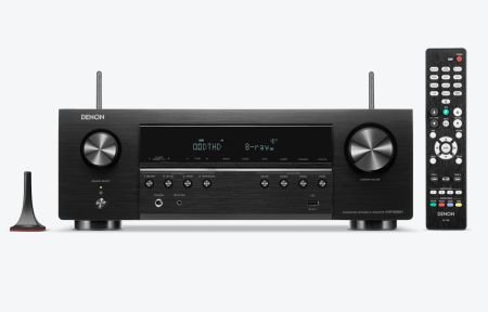 Denon AVR-S760H 7.2-Channel AV Receiver 8K